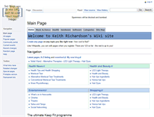 Tablet Screenshot of mediawiki.healthwealthandmusic.co.uk